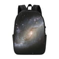 thumbnail image 2 of YFYANG 17" Laptop Backpack, Cosmic Night Sky Galaxies Fashion Travel Work Backpack with USB and Headphone Cable Interface for Men and Women, 2 of 8