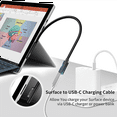 thumbnail image 2 of 2X Surface Connect to USB-C Charging Cable Compatible for Surface Pro7 Go2 Pro6 5/4/3 Laptop1/2/3 & Surface Book, 2 of 5