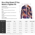 thumbnail image 5 of Lsque Astronaut Dolphin UPF 50+ Lightweight Sun Protection Men's Women's Long Sleeve Shirt, Hoodie Performance -Small, 5 of 9