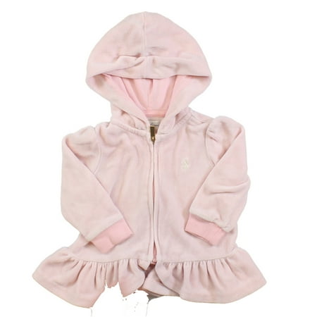 

Pre-owned Ralph Lauren Girls Pink Hoodie size: 6 Months