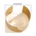 thumbnail image 2 of SIfdSeng Bracelet Rétro Géométrique Brillant avec Design Simple Bracelet Grand pour Femmes 1Pcs Bracelets Initiales pour Femmes Bracelet Cœur Jonc Bracelet Cœur 925 Argent, 2 of 5