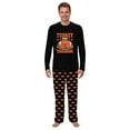 thumbnail image 3 of Turkey and Touchdowns Thanksgiving PJs Family, Funny Football Pajamas All Sizes, Matching Thanksgiving Outfits, 3 of 7
