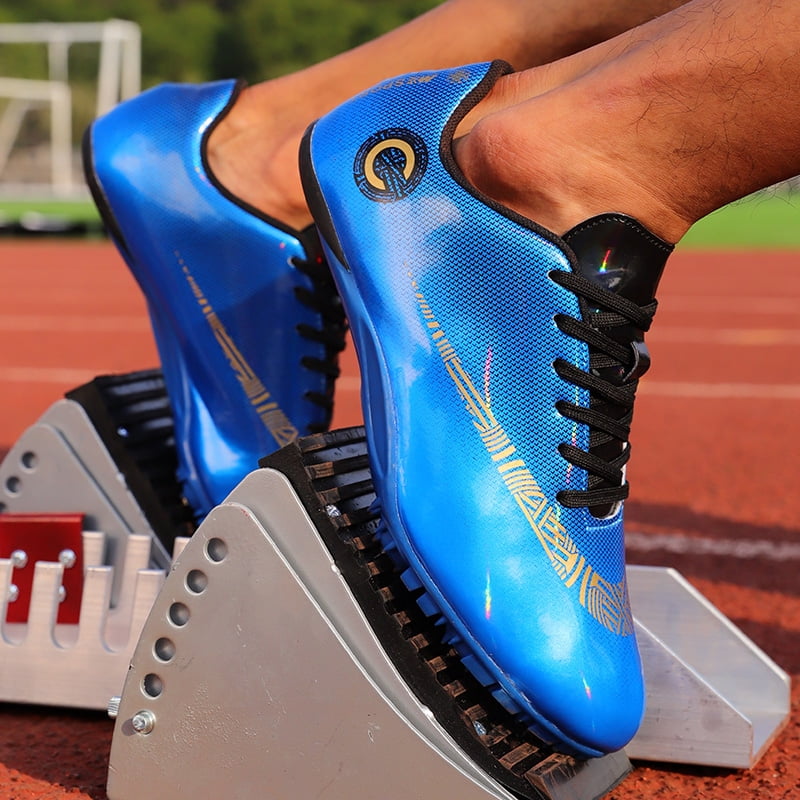 Men's Women's Track and Field Shoes Racing Jumping Sprint Sneakers Professional Running Spikes Athletic Shoes