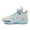 Blue-2, variant on Boys Lightweight Basketball Shoes Lace-up Running Shoe Kids School Breathable Mid Top Trainers Sneakers