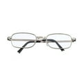 thumbnail image 2 of Magg Eyes Two way Foldable Readers in Portable Nylon Zip Cases Classic Silver Folding Reading Glasses for Men or Women (3 piece pack, 2.5), 2 of 5