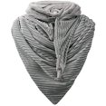 thumbnail image 2 of Bufanda triangular para mujer, bufanda triangular con botones, bufanda a rayas, cálida, suave, estampada, lisa, para otoño e invierno, regalo de otoño e invierno, pañuelos para el cuello, 2 of 5