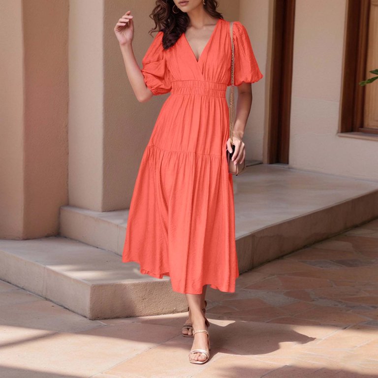 sachin and babi light blue dress Ever-Pretty Inclusive Elegant Plus Size Pleated V-Neck Chiffon Summer Formal Wedding Guest Dress