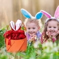 thumbnail image 4 of Huanglei Easter Bunny Party Tote With Handle For Candy Eggs And Holiday Celebration, 4 of 6
