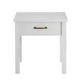 thumbnail image 3 of Steve Silver Frisco Weathered White Wooden End Table, 3 of 5