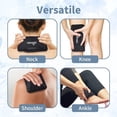 thumbnail image 4 of NEWGO Gel Ice Packs for Injuries 2 Pack Soft Gel Compress & Cold Packs for Injuries & Pain Relief, Hot Cold Therapy - Black, 4 of 6