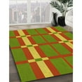thumbnail image 3 of Ahgly Company Machine Washable Indoor Rectangle Transitional Pistachio Green Area Rugs, 2' x 5', 3 of 7