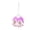 Purple, variant on Bunny Legs Hanging Ornament For Easter Tree Decor, Furry Rabbit Poms Decoration For Wreath, Cute Easter Ornaments For Spring Home