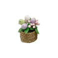 thumbnail image 1 of Decoraciones de Pascua para el Hogar Decoración de Huevos de Pascua Mini Decoración de Plantas en Macetas de Interior Tema de Vacaciones Decoración Del Hogar Agrega Vitalidad Festiva, Macetas de Plant, 1 of 6