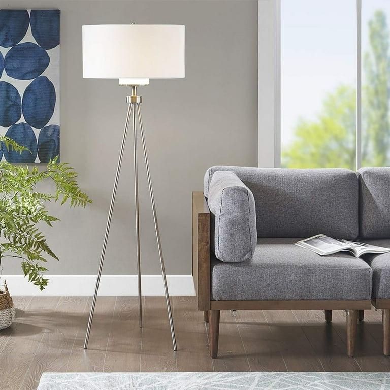 Ink+Ivy Pacific Tripod Floor Lamp Silver See Below - Walmart.com
