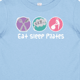 thumbnail image 4 of Inktastic Eat Sleep Pilates Girls Baby T-Shirt, 4 of 5