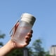 thumbnail image 4 of Fasiaou Large Capacity Sports Water Bottle Portable Outdoor Tumbler Cup For Students Couples With Tea Infuser Flower Tea Cup Plastic Water Bottle(400ML)Gray, 4 of 6