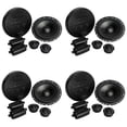 thumbnail image 1 of Hifonics Zeus 6.5" 2 Way Car Audio 400 Watt Component Speaker System Pair | ZS65C (4 Pack), 1 of 6