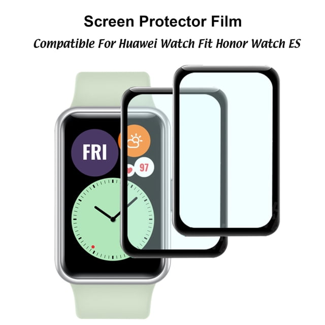 Screen Protector Compatible for Huawei Watch Fit Honor Watch ES Smartwatch Anti Scratch Full Coverage Screen Protector