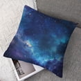 thumbnail image 7 of Galaxy Space Decorative Throw Pillow Covers Pack of 2, Fantasy Galaxy Outer Space Pillow Cushion Cases , Square Pillowcases Decoration for Sofa Couch Bedroom Living Room Car, 7 of 7