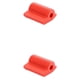 thumbnail image 4 of Riwesomey Cubierta de palanca de cambios de engranaje, funda de palanca de cambios de goma, cubierta de engranajes de motocicleta impermeable, Rojo 2piezas, 4 of 6