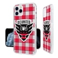 thumbnail image 5 of D.C. United iPhone Plaid Design Clear Case, 5 of 7