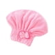 thumbnail image 4 of Yuarrent Toalla absorbente para el cabello para un secado suave y eficaz, secado rápido del cabello seco, toalla para el cabello rosa 29*30 Type2 NO2, 4 of 6