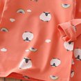 thumbnail image 4 of TOWED22 Toddler Boys Outfits 2 Piece Printed Long Sleeve Crewneck Top Jogger Pants Soft Fall Winter Clothing Set(Orange,5-6 Y), 4 of 6