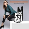 thumbnail image 4 of Fashion Transparent Solid Rucksack Preppy Style Student School Mini Knapsack, 4 of 6