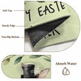 thumbnail image 6 of Sage Green Easter 2'x6' Runner Rugs for Hallway Kitchen Bedside Non Slip Washable, Spring Bunny Eucalyptus Leaves Entryway Rug Runners with Rubber Backing, Long Carpet Runner for Laundry Room, 6 of 8