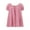 Red, variant on Gupgi Red Plaid Dress for Women Loose Mini Dress Short Puff Sleeve Short Dress Flowy Swing Dresses