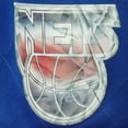 thumbnail image 4 of Youth Mitchell & Ness Blue New Jersey Nets 1993 Hardwood Classics 75th Anniversary Swingman Shorts, 4 of 4