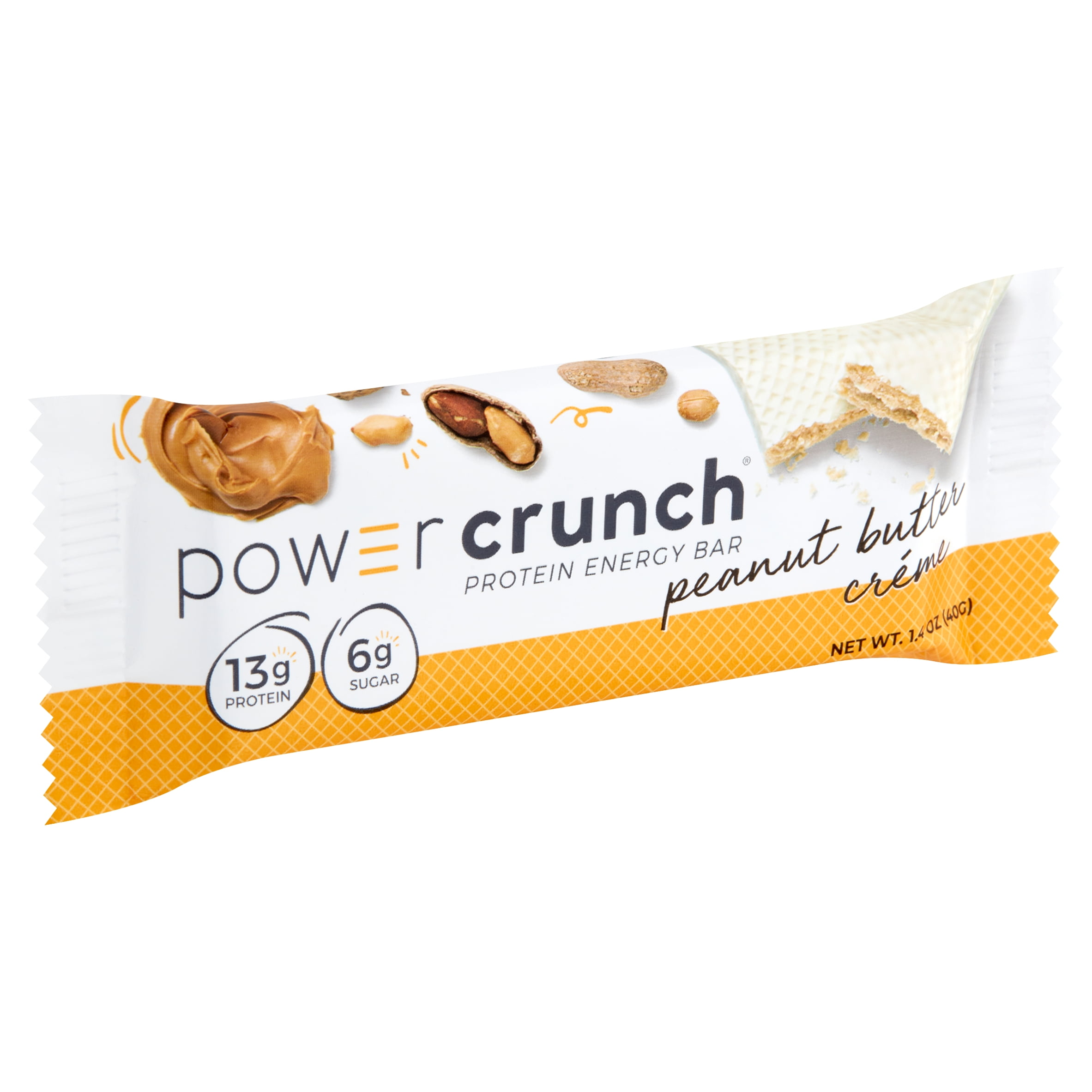 Power Crunch Peanut Butter Créme Protein Energy Bar, 1.4 oz - Walmart.com