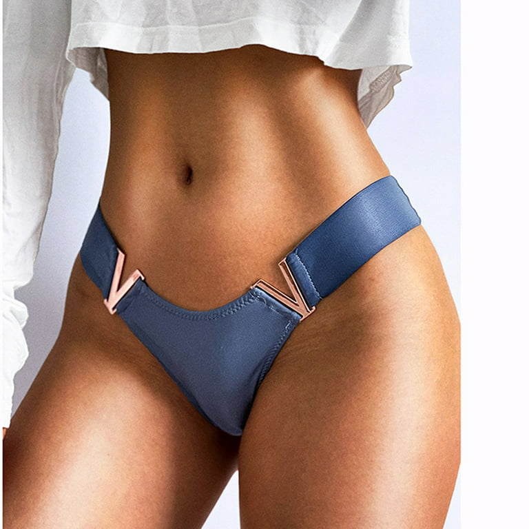 DNDKILG G String Thongs for Women Sexy Bikini Underwear Low Rise