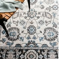 thumbnail image 6 of SAFAVIEH Liberty Deborah Oriental Polyester Area Rug, Dark Grey/Ivory, 5'3" x 7'7", 6 of 11