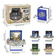 thumbnail image 2 of 3d Mini Dinosaurs Keychains Fold Book Keychain Dinosaur World Pendant Keyring For teenager Boys and Girls Dinosaur Party Favors, 2 of 5