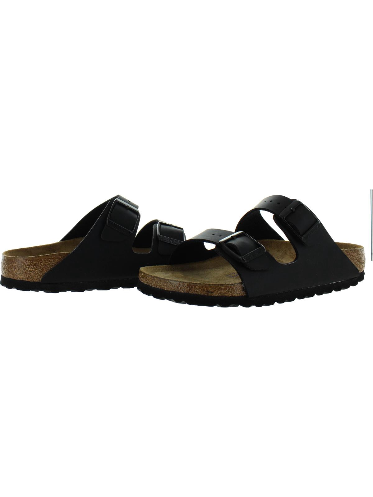 Birkenstock Women's Arizona Birko-Flor Soft Footbed Double Buckle Cork Sandals