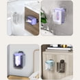 thumbnail image 3 of Toallitas Húmedas Montadas en La Pared Soporte Servilleta Ahorro Espacio para Salvar Cara Caja Almacenamiento Toalla Lavado Tejido Montada Con Succión Plaza Sin Costura Oficina, 3 of 9