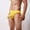Yellow, variant on Jwputqe Mens Boxer Briefs,Mens Briefs,Boxer Briefs,Breathable,Comfort Fit,Solid,Elastic Waist,Nylon,Spandex,Blue,XL
