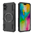 thumbnail image 1 of Funda GANGXUN para iPhone 16 Plus , magnética, resistente a golpes, con soporte, unisex, carga inalámbrica, 1 of 4