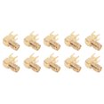 thumbnail image 1 of RF Connector, PCB Board End Higher Signal Transmission Bent 4 Pin Antenna Base RF Connector 90 Degree Wide Frequency Band  For, 1 of 8