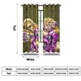 thumbnail image 2 of Anime Themed Curtains for Bedroom Drapes,JoJo's Bizarre Adventure Print Design Window Treatments Curtain Panel Set, 2-Panels, 42" W x 84" L, 2 of 8