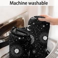 thumbnail image 5 of Black Moon Eye Pattern Bathroom Rugs Mat,Non Slip Microfiber Bathroom Rug,Rubber Backing,Soft Bathroom Mats for Bathroom Floor,Tub and Shower,20x32in(50x80cm), 5 of 5