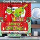 thumbnail image 4 of Juego de 4 cortinas de ducha navideñas con alfombras, tapa de inodoro y alfombrilla de baño, decoración de baño de invierno, juego de accesorios., 4 of 6