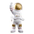 thumbnail image 1 of xiaxaixu Space Man Shaped Resin Statue, Non-slip Free-standing DIY Sculpture, 1 of 9