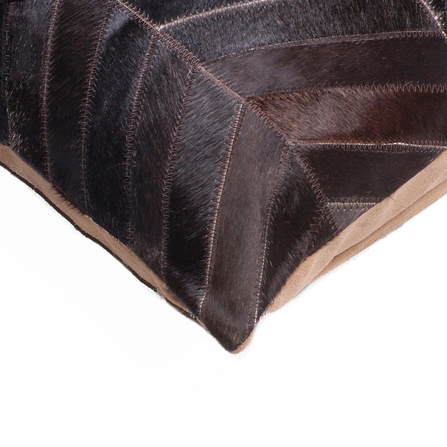 TORINO CHEVRON COWHIDE PILLOW 18"X18" 2-PACK