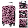 thumbnail image 5 of Pink and Black Of Leopard Print Luggage Cover Fashion Suitcase Cover Baggage Covers Fit 25-28 Inch Luggage (Go Travel), 5 of 5