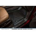 thumbnail image 3 of Smartliner SA0043-B0044-E0162 3 Rows Behind Floor Mats & Cargo Liner Set with 2nd Row Bucket Seats for 2009-2017 GMC Acadia, Black, 3 of 6