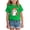 Green, variant on Toddler Halloween Shirt Boys Girls Ghost Tshirt Just Waiting Halloween Tee Tops Spooky Season Fall Clothes Ages 2-7,Grey,6-7 Years