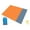 Color:Main body orange and, variant on Travel Beach Blanket Large Size Sand Proof Picnics Pad for 1-6 Adult, Waterproof Foldable Beach Mat with 4 Corner Stakes