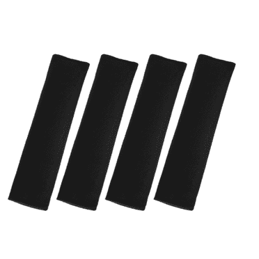 DGQPLPD 4Pcs Car Truck Seat Belt Cover Shoulder Pad Strap Protector Universal Black
